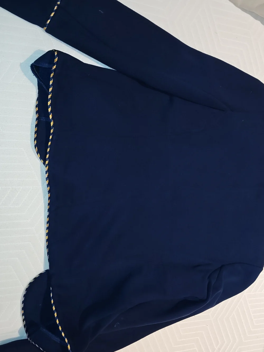 Polo by Ralph Lauren Navy Blazer with Gold Braid and Crest 8-10